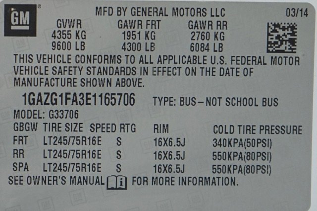 2014 Chevrolet Express Passenger LS - Photo 30